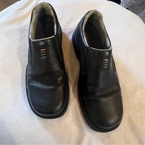 Men's Merrell  Black Leather Slip-On Shoes size 11